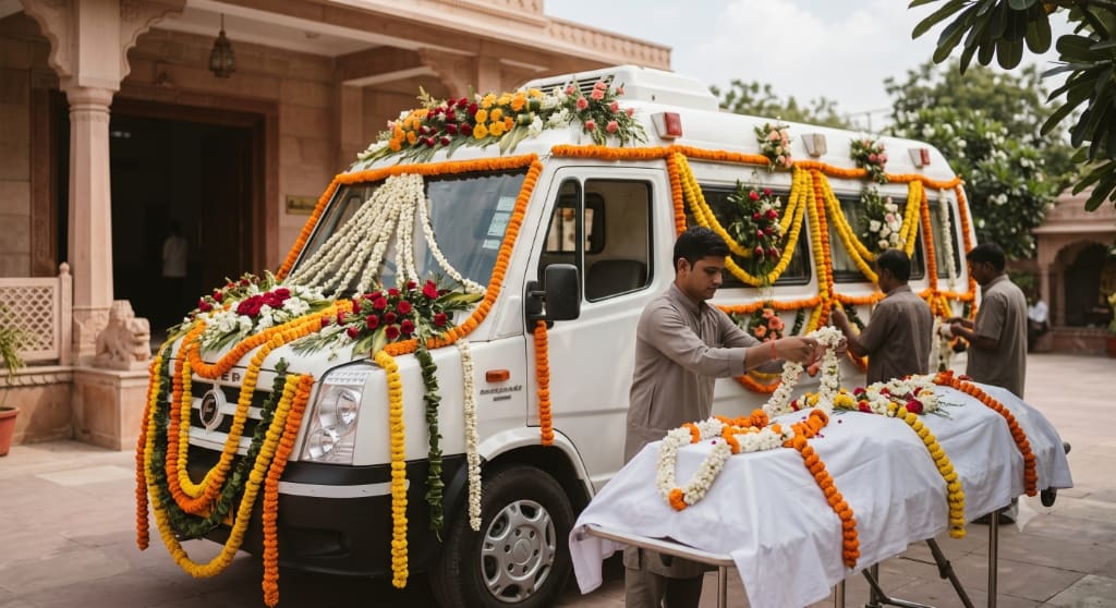 Flower Decoration & Antim Shringaar – Antim Sanskar Seva